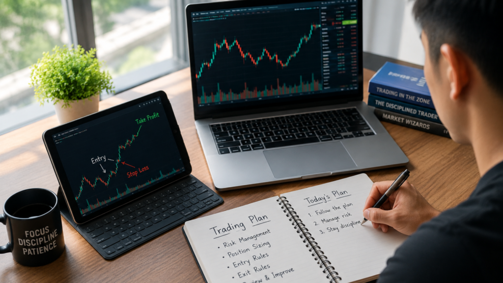 Trade Your Way to Financial Freedom: Why Most Traders Fail Before They Even Begin trading psychology risk management.webp