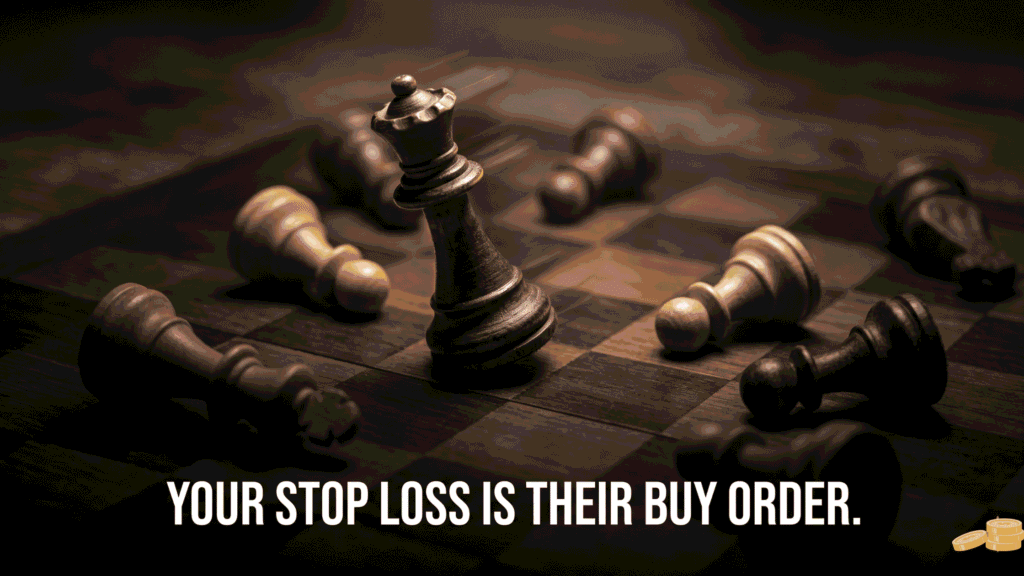 How Professional Traders Profit From Retail Trader Mistakes (And What You Can Do About It) Institutional traders exploiting retail stop losses showing how professional traders profit from predictable retail trader behavior