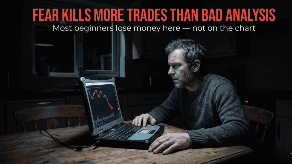 How to Pick Stocks Without Fundamental Analysis (And Actually Make Money) trading discipline fear kills trades stock market. Web