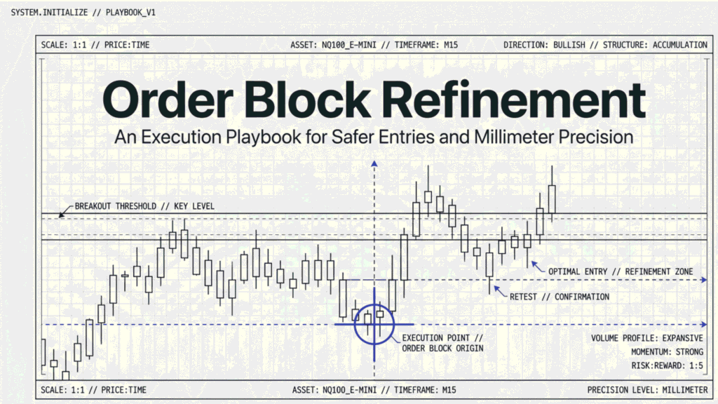 How to Refine Order Blocks for Safer Trade Entries(Complete Guide) how to refine order blocks for safer trade entries